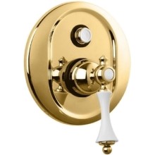 Смеситель для душа Cezares Margot MARGOT-VDIM-03/24-Bi Золото 24 карат