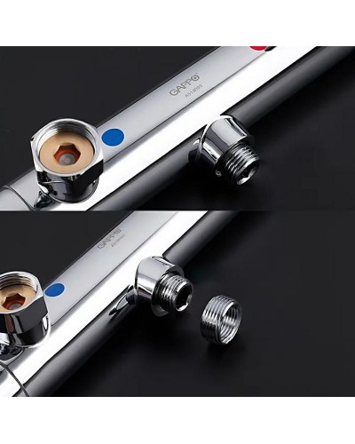 Смеситель для душа Gappo G2090 с термостатом Хром