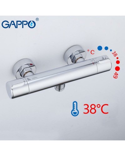 Смеситель для душа Gappo G2090 с термостатом Хром