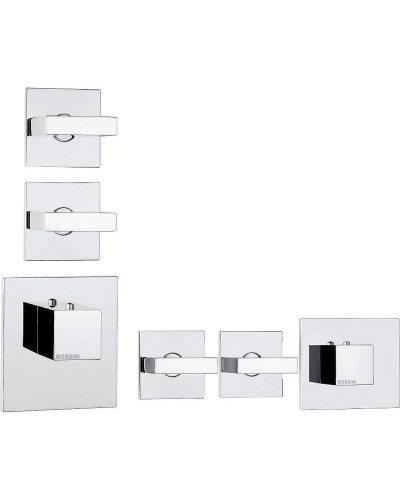 Смеситель для душа Bossini Outlets Z033203.030 с термостатом Хром