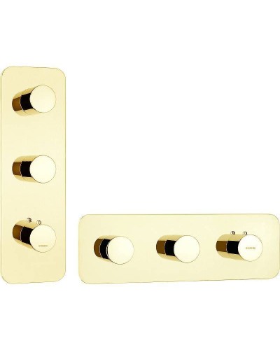 Смеситель для душа Bossini Outlets Z031204.021 с термостатом Золото