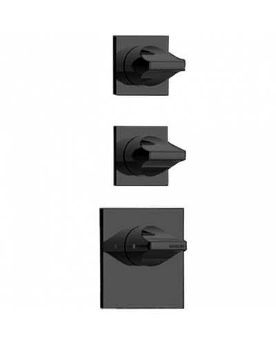 Смеситель для душа Bossini Apice Z035203.073 с термостатом Черный матовый