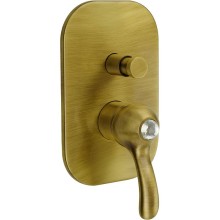 Смеситель для душа Migliore Lem Swarovski 18879 Бронза