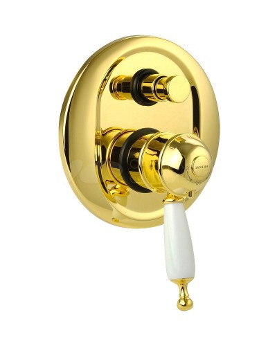 Смеситель для душа Migliore Oxford 19181 с термостатом Золото