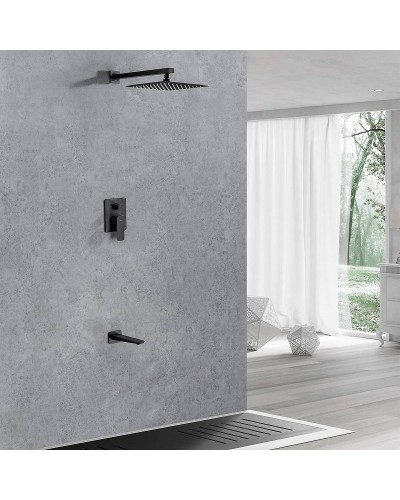 Смеситель для душа Allen Brau Infinity 5.21014-31 Черный матовый