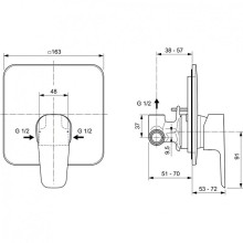 Смеситель для душа Ideal Standard Cerafine Model D A7188AA Хром