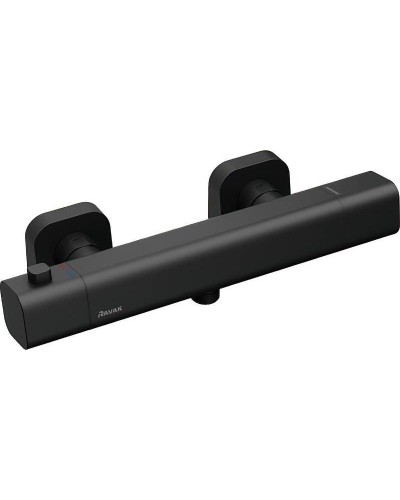 Смеситель для душа Ravak 10° Free X070154 с термостатом Черный матовый