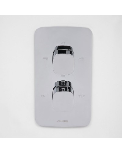 Смеситель для душа WasserKRAFT Naab 8644 Thermo с термостатом Хром