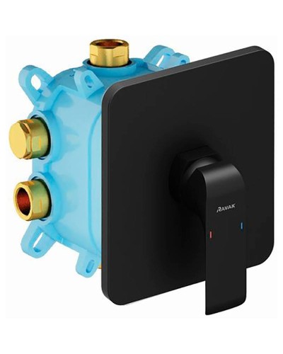 Смеситель для душа Ravak Flat FL 066.20 X070180 Черный матовый