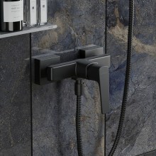 Смеситель для душа Paini Bari RTYO511 Черный матовый