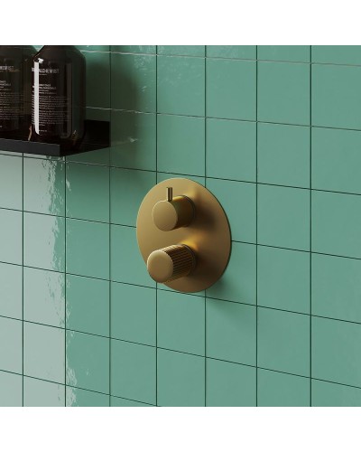 Смеситель для душа Paini Cox Grip 7GPJ6911 Золото матовое