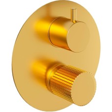 Смеситель для душа Paini Cox Grip 7GPJ6911 Золото матовое