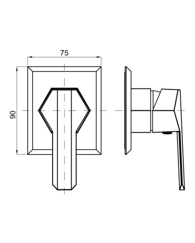 Смеситель для душа Noken Chelsea N199999365