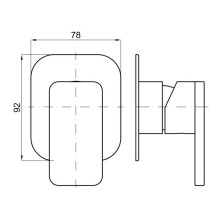 Смеситель для душа Noken Forma N199999401