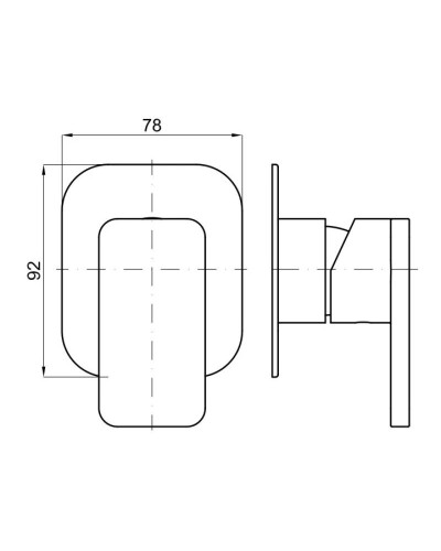 Смеситель для душа Noken Forma N199999401