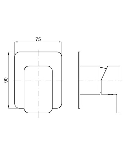 Смеситель для душа Noken Lounge N199999482