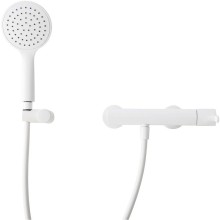 Смеситель для душа Cezares Leaf LEAF-D-BIO Белый матовый