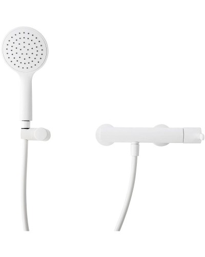 Смеситель для душа Cezares Leaf LEAF-D-BIO Белый матовый