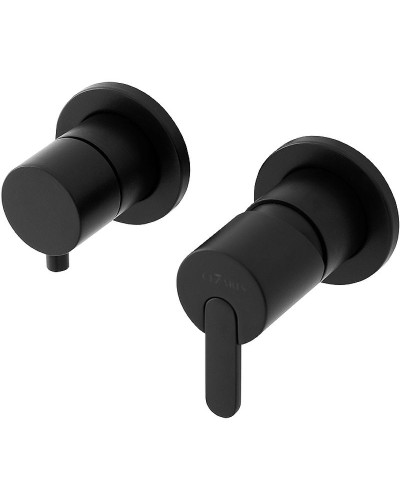 Смеситель для душа Cezares Leaf LEAF-VDIM3-NOP Черный матовый