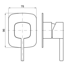 Смеситель для душа Noken NK Concept N199999387