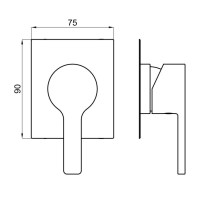 Смеситель для душа Noken Urban N199999591