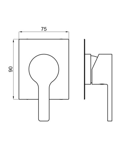 Смеситель для душа Noken Urban N199999591
