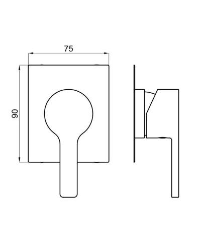 Смеситель для душа Noken Urban N199999593