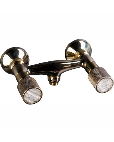 Смеситель для душа Boheme Royal Cristal 294-Royal Золото