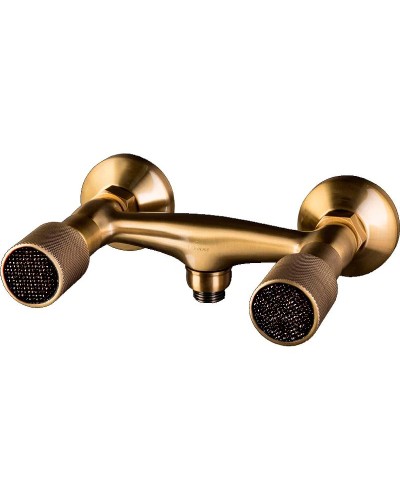 Смеситель для душа Boheme Royal Cristal 314-Royal/CRSTblack Бронза