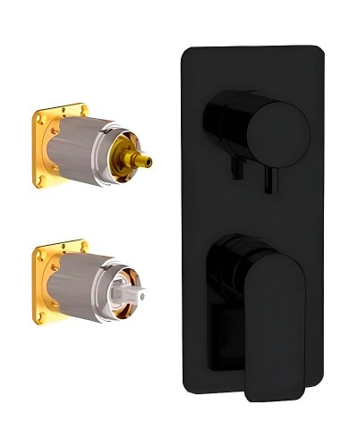 Смеситель для душа Remer Infinity I93KBNO Черный матовый