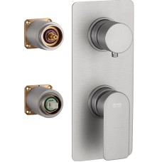 Смеситель для душа Remer Infinity I93KBNPO Никель матовый брашированный