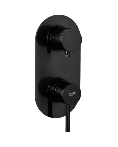 Смеситель для душа Remer X-Style X92KBCFP Черный хром брашированный