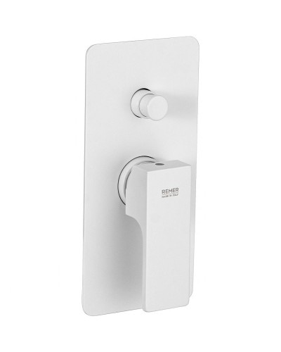 Смеситель для душа Remer Absolute AU09KBBO Белый матовый