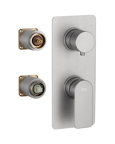 Смеситель для душа Remer Energy I92KBNPO Никель брашированный матовый