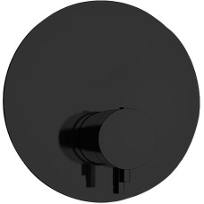 Смеситель для душа Remer Minimal Thermo NT30KBNO с термостатом Черный матовый