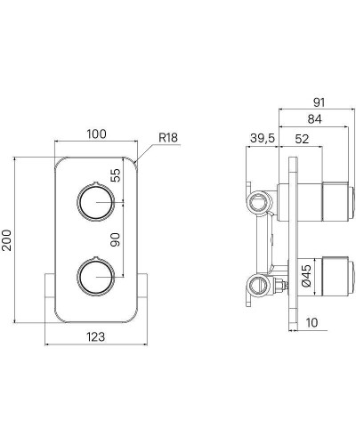 Смеситель для душа Iddis Slide SLISBBTi67 Хром