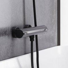 Смеситель для душа Damixa Scandinavian Pure 366000300 с термостатом Черный матовый