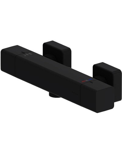 Смеситель для душа Damixa Gala 536000300 с термостатом Черный матовый