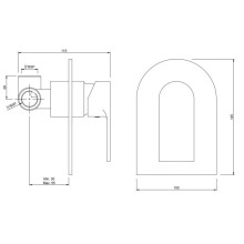 Смеситель для душа Jaquar Lyric LYR-CHR-38227