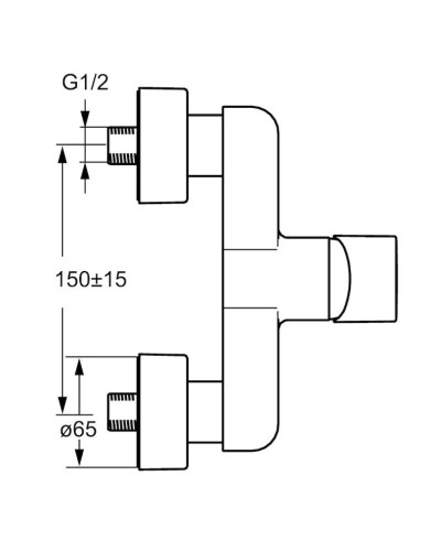 Смеситель для душа Hansa Form 49670103