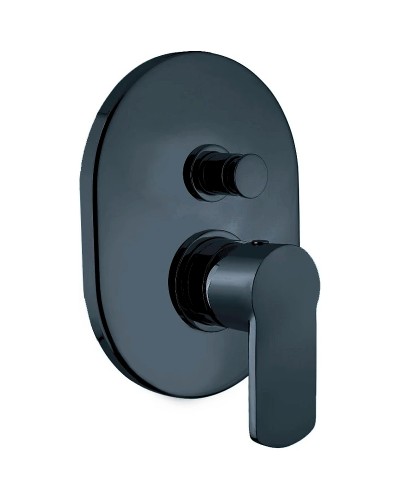 Смеситель для душа Cezares Glam GLAM-VDIM-NOP Черный матовый