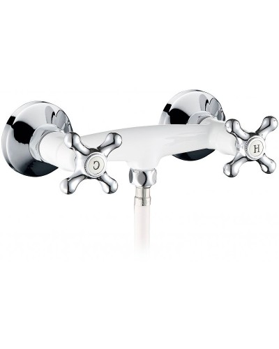 Смеситель для душа Cezares Retro RETRO-C-D-BLC Белый глянцевый