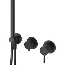 Смеситель для душа Cezares Leaf LEAF-DIM3-D-L-NOP Черный матовый