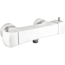 Смеситель для душа Paini Lady 89BY511TH с термостатом Белый матовый Хром