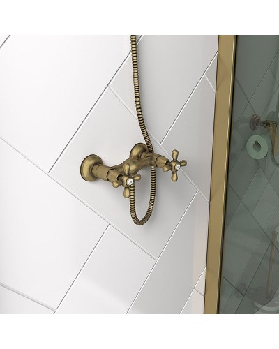 Смеситель для душа Paini Liberty 17F3511KM Состаренная бронза