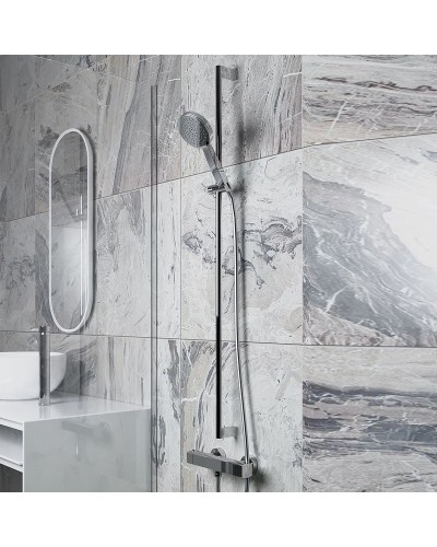 Смеситель для душа Paini Ovo 86CR511TH с термостатом Хром