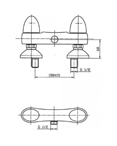 Смеситель для душа Jacob Delafon Galatee E71785