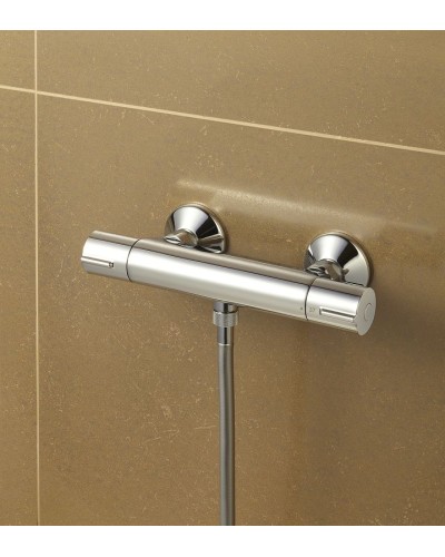 Смеситель для душа Jacob Delafon July E8455-CP с термостатом Хром