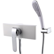 Смеситель для душа Lemark Melange LM4903CW Хром Белый