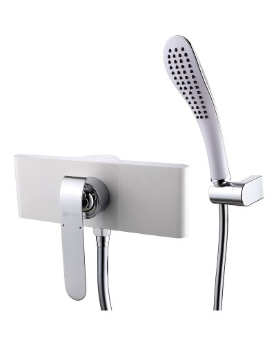 Смеситель для душа Lemark Melange LM4903CW Хром Белый